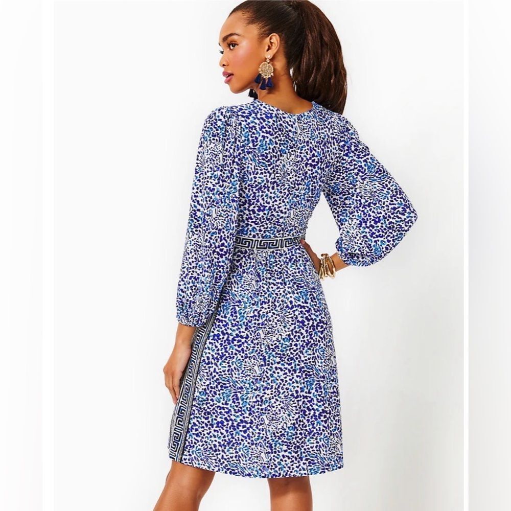 Lilly Pulitzer Wexlee Dress Resort White Twisted Up - Picture 2 of 9